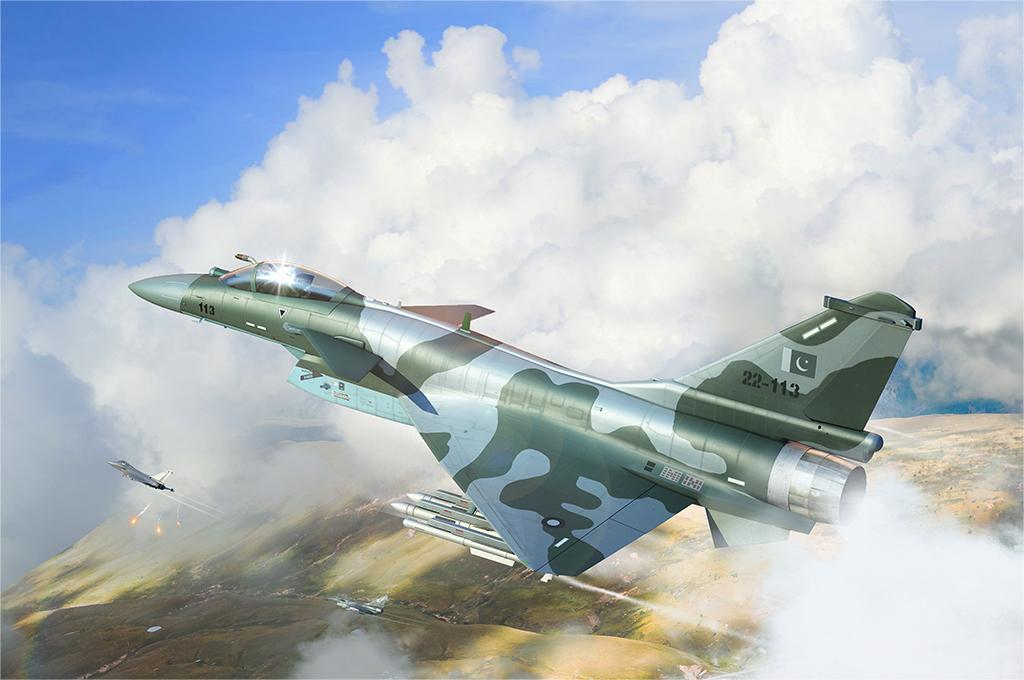 Trumpeter | 01690 | PAF J-10CE Fighter & IAF Rafale 2 in 1 | 1:72
