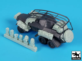 Black Dog | T72203 | Sd.Kfz. 232 -6 rad car- Accessories Set | 1:72