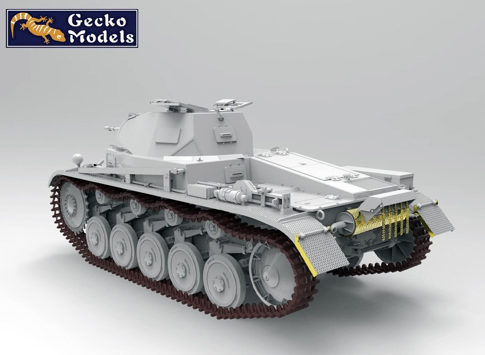 Gecko | 16GM0008 | Pz.Kpfw. II (Sd.Kfz.121) Ausf.c | 1:16