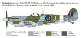 Italeri | 1482 | Spitfire Mk.V / Mk.IX Aces | 1:72