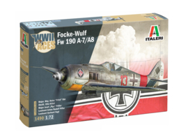 Italeri | 1490 | Focke-Wulf Fw 190 A-8/F Aces | 1:72