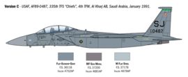 Italeri | 90166 | F-15E Strike Eagle | 1:72