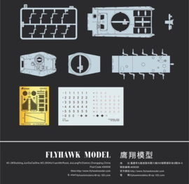 FlyHawk | FH3020 | Pz.Kpfw.VI Ausf.B Konigstiger original turret | 1:72