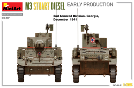 MiniArt | 35417 | M3 Stuart Diesel Early Production | 1:35
