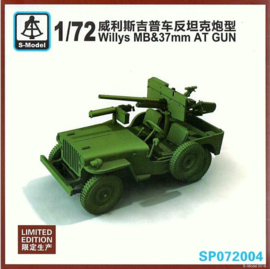 S-models | sp072004 | Willy's 37mm AT gun | 1:72