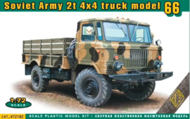 Ace | 72182 | Soviet army 2T 4x4 truck model 66 | 1:72