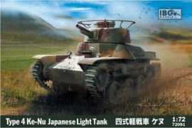 IBG | 72091 | Type 4 Ke-Nu Japanese Light Tank | 1:72