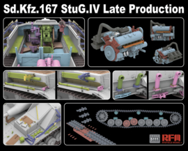 RFM | 5111 | Sd.Kfz.167 StuG.IV Late Prod. w/engine&work.tracks | 1:35