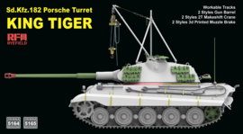 RFM | 5164 | King Tiger Porsche Turret with Crane | 1:35