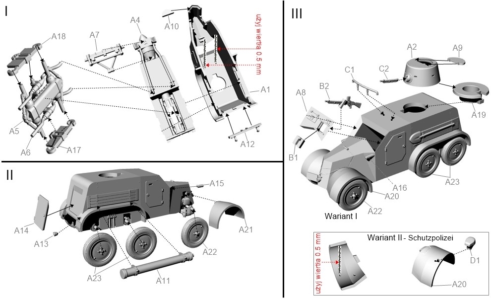 FTF | 090 | Tatra OA vz.30 / Schutzpolizei | 1:72