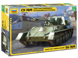 Zvezda | 3662 | Soviet Self-Propelled Gun SU-76M | 1:35