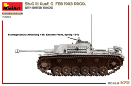 MiniArt | 72103 | StuG III Ausf. G Feb 1943 Prod. with winter tracks | 1:72