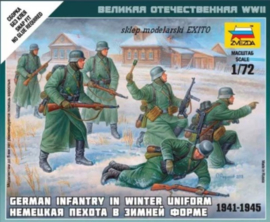 Zvezda | 6198 | German infantry winter uniform | 1:72