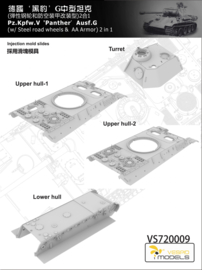 Vespid models | VS720009 | Panther Pz.Kpfw. V Ausf. G | 1:72