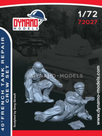 Dynamo | 72027 | French Tank Repair Crew | 1:72