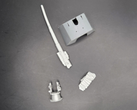 EWM | DutGun16 | Coastal Gun and Shield with Crew | 1:72