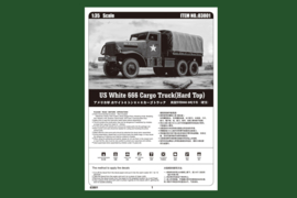 HobbyBoss | 83801 | US White 666 Cargo Truck | 1:35