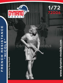 Dynamo | 72006 | French resistance set Nicole | 1:72