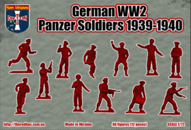 Orion | 72058 | German WW2 Panzer Soldiers 1939-40 | 1:72