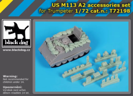 Black Dog | T72198 | US M113 A2 Accessories Set | 1:72