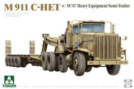 Takom | 5024 | M911 C-HET w M747 Heavy Equipment Semi-Trailer | 1:72