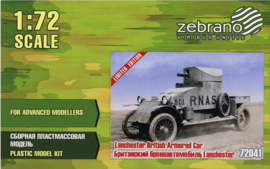 Zebrano | 72041 | Lanchester British Armored Car | 1:72