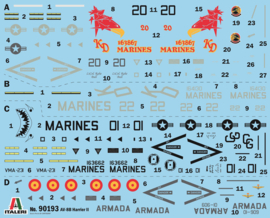 Italeri | 90193 | AV-8B Harrier II | 1:72