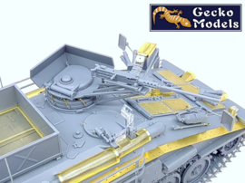 Gecko | 35GM0056 | Ukrainian FV103 CVR(T) Spartan APC with- HMG Gun Turret | 1:35
