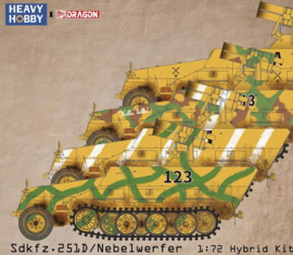 Heavy Hobby | PK72003 | WWII German Sdkfz.251 Ausf.D Nebelwerfer | 1:72