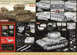 Dragon | 06926 | Flakpanzer IV Ausf.G Wirbelwind Early Production (2 in 1) | 1:35