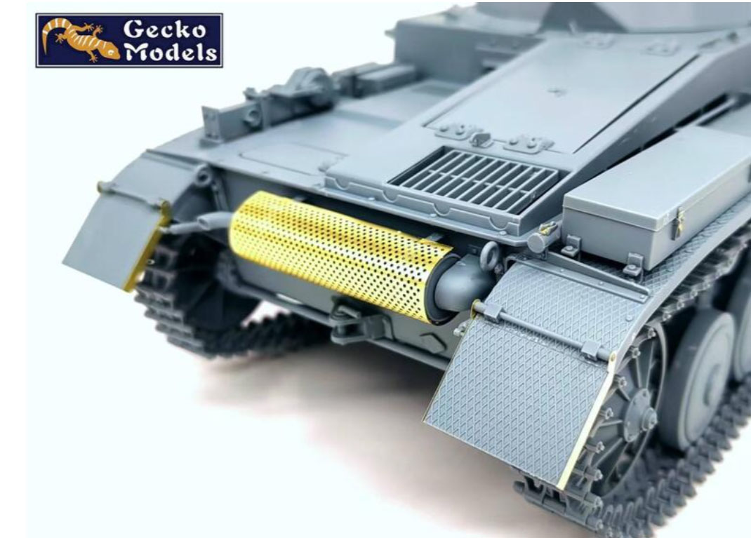 Gecko | 16GM0008 | Pz.Kpfw. II (Sd.Kfz.121) Ausf.c | 1:16