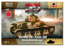 FTF | 115 | Hotchkiss H38 with SA18 gun | 1:72