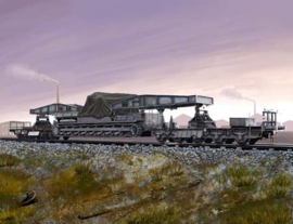 HobbyBoss | 82906 | German Rail Transporter für Karl-Gerät | 1:72
