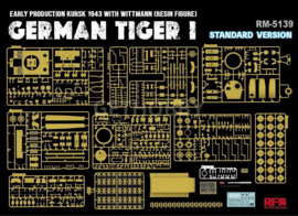 RFM | 5139 | Tiger I early "Kursk 1943" w/ Wittman (standard) | 1:35