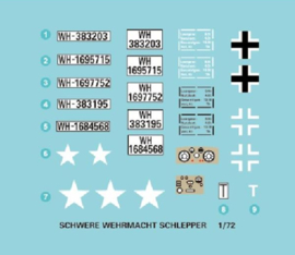 Heavy Hobby | PK72010 | WWII sWS Schwere Wehrmachtschlepper | 1:72