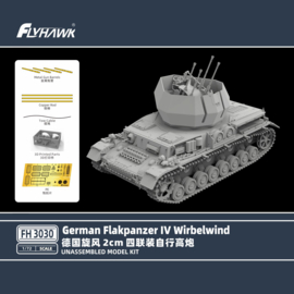 FlyHawk | FH3030 | Flakpanzer IV Wirbelwind | 1:72