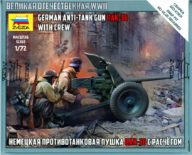 Zvezda | 6114 | Pak-36 and crew | 1:72