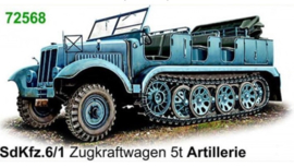 ACE | 72568 | Sd.Kfz.6/1 Zugkraftwagen 5t artillery | 1:72