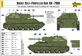 Zvezda | 5080 | Soviet Self-Propelled Gun SU-76M | 1:72