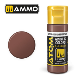 AMMO | 20055 | ATOM COLOR Umber Brown