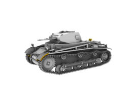 IBG | 35078 | Pz.Kpfw. II Ausf. a3 German Light Tank | 1:35