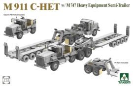 Takom | 5024 | M911 C-HET w M747 Heavy Equipment Semi-Trailer | 1:72