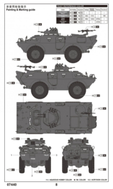 Trumpeter | 07440 | M706 Commando Armored Car Product Improved | 1:72