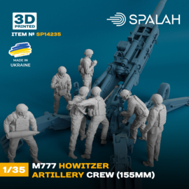 Spalah | 14235 | M777 Howitzer Artillery Crew | 1:35