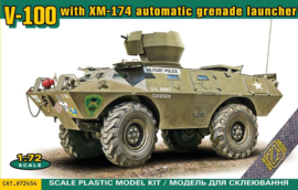 ACE | 72454 | V-100 with XM-174 Automatic Grenade Launcher | 1:72