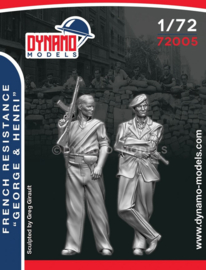 Dynamo | 72005 | French Resistance Set – George & Henri | 1:72
