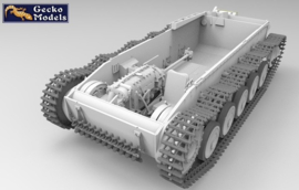 Gecko | 16GM0010 | PANZER JAGER II fur Pak 40 Sd.Kfz. 131 (Early Production) | 1:16