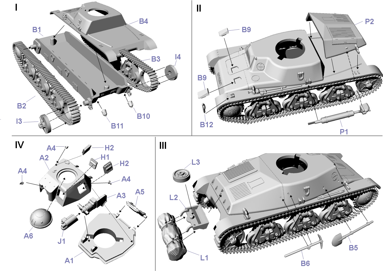 FTF | 085 | Hotchkiss H35 light tank (late version) | 1:72