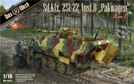 Das Werk | 16022 | Sd.Kfz.251/22 Ausf.D "Pakwagen" | 1:16