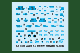 HobbyBoss | 80156 | COUGAR 4X4 MRAP | 1:35